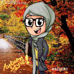 autumn design fashion muslim beautiful