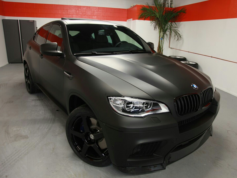 BMW x6 хаки матовый