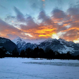 photography hdr winter österreich alpen