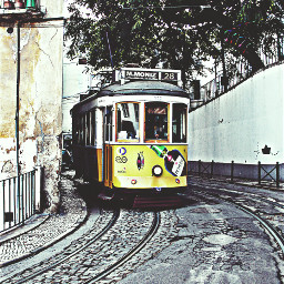 lisboa lisbon tram travel