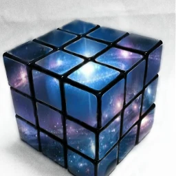 wapwalkonstars cube madewithpicsart galaxy minimal